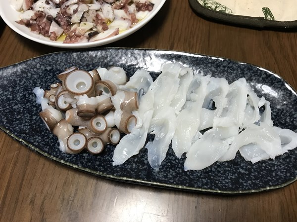 明石でタコ釣り